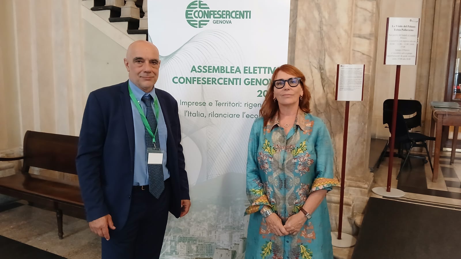 Massimiliano Spigno confermato alla guida di Confesercenti Genova: «Tutelare il commercio di vicinato significa investire nel futuro delle nostre comunità»
