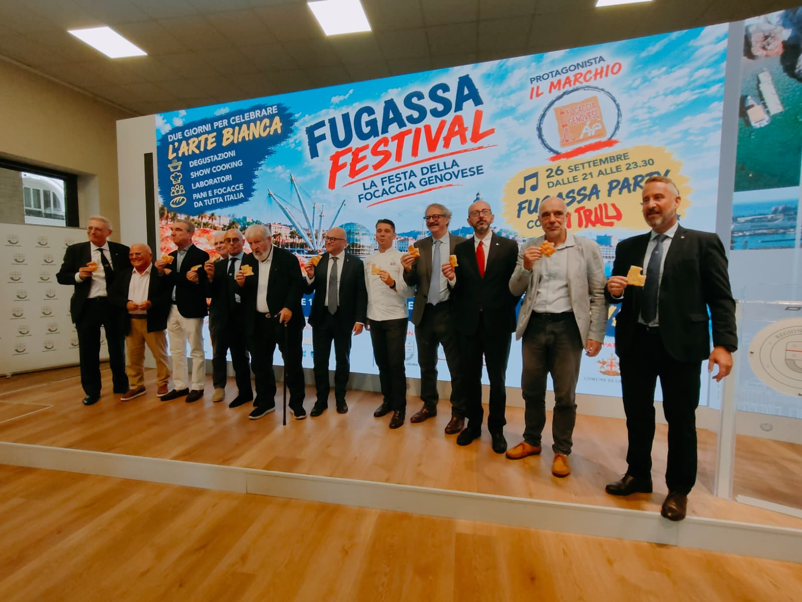 Il 26 e 27 settembre a Genova il primo Fugassa Festival: più di 15 appuntamenti e oltre 10 stand da sei regioni italiane
